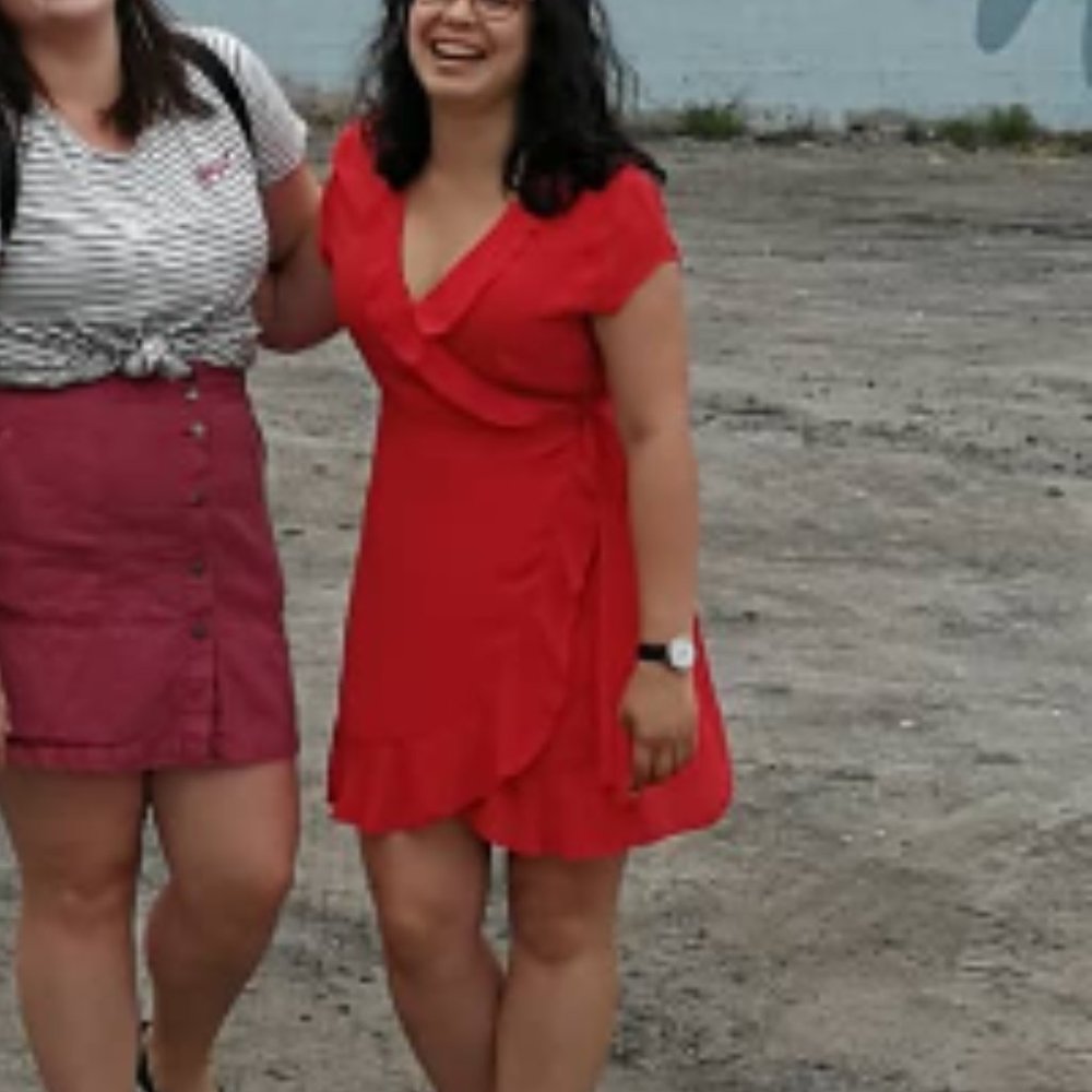 Sunday Best Ruffle Wrap Dress